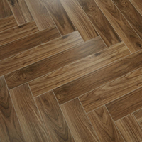 HB2113 piso laminado de espiga de arenga 12 mm