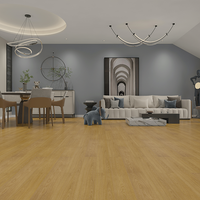 Natural roble spc piso de madera de madera 